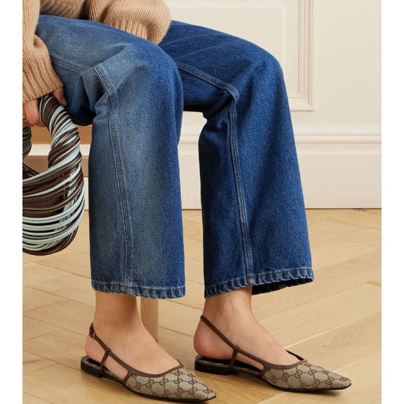 Gucci Beige and Brown Flats - Picture 16 of 16